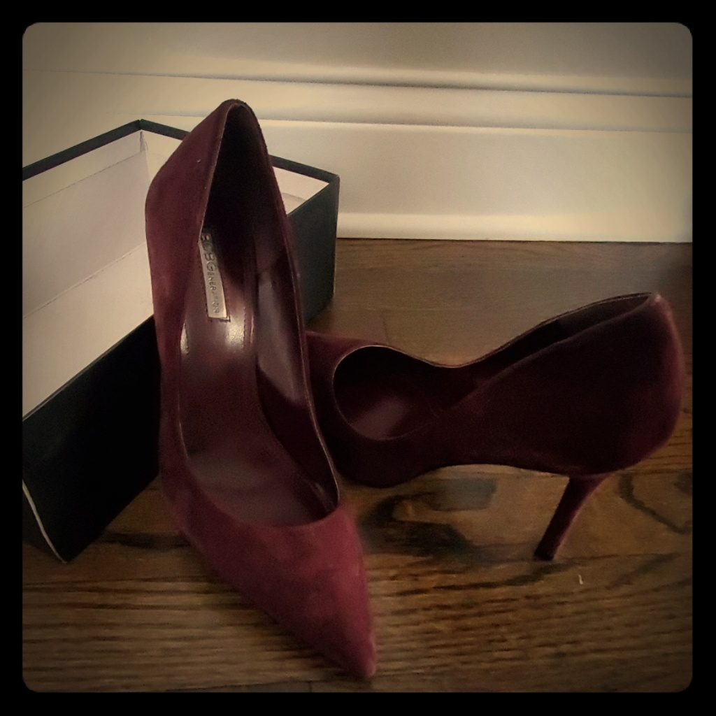 Suede Pump